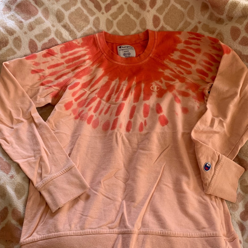 Champion Tie-Dye Long Sleeve Shirt